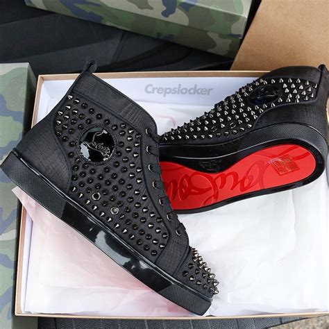 louis vuitton spiked shoes mens|christian louboutin with spikes.